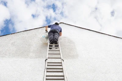 Peinture extérieure à Meaucé — façades et ravalement